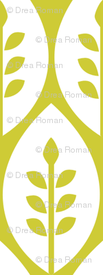 Flower Garden - White Leaf