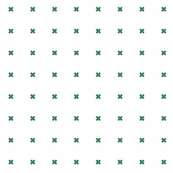 diagonal crosses dark nile green