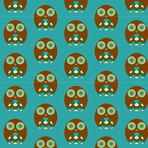 Owls - Blue