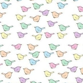 Pastel Birdies