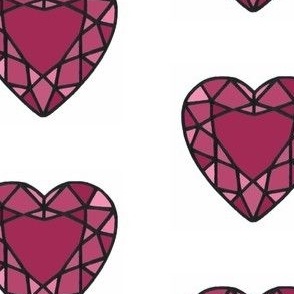 Heart Cut Ruby
