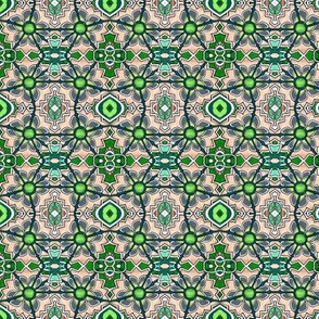 Jaunty Puzzle Retro Flower