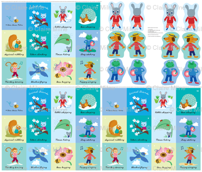 Animal Friends - baby book