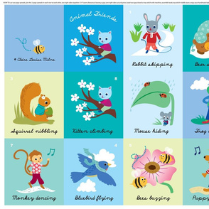Animal Friends - baby book