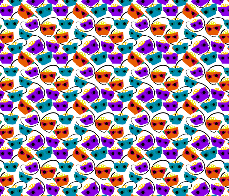 view master fabric by grafite on Spoonflower - custom fabric
