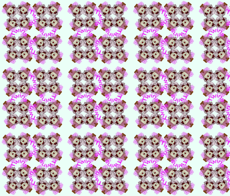 Twin Girls! Terra Head Group fabric by lworiginals on Spoonflower - custom fabric