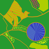 Aerial View; Matisse Color Pallet