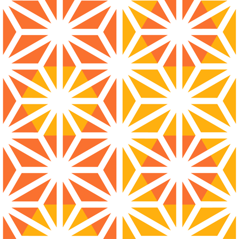 Asanoha (Yellow)