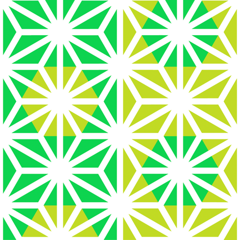 Asanoha (Green)