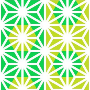 Asanoha (Green)