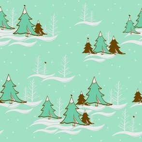 Winter in the Forest - 4 Colors