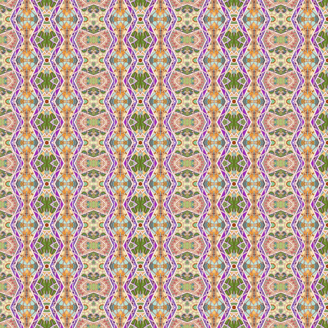 Deco Zig Zag Vertical Stripe fabric by edsel2084 on Spoonflower - custom fabric