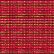 medium red, black and cream basketweave