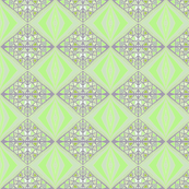 Green diamonds