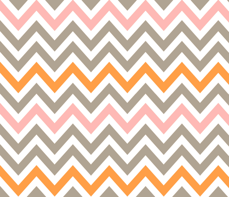 Bright Side Chevron fabric by fable_design on Spoonflower - custom fabric
