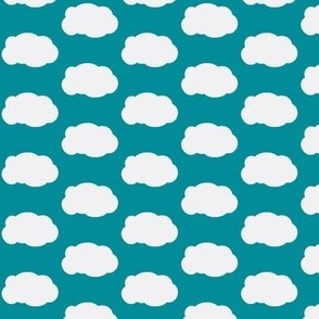 teal clouds