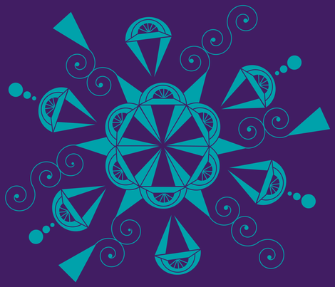Art_Deco fabric by alexsan on Spoonflower - custom fabric