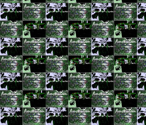 amsterdam green fabric by _vandecraats on Spoonflower - custom fabric