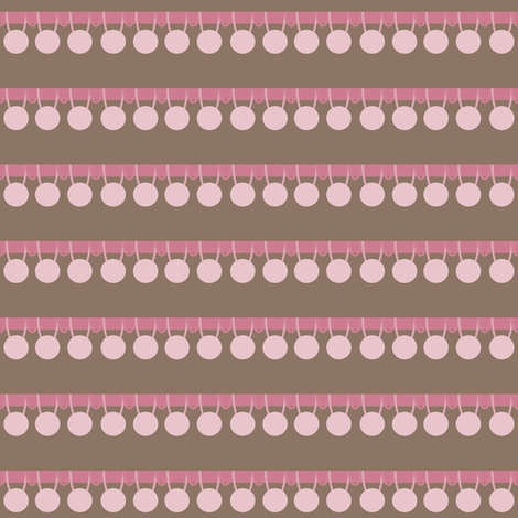 Pom Pom Trim fabric by owlandchickadee on Spoonflower - custom fabric