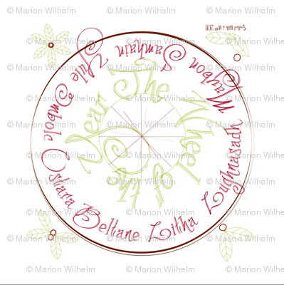 wheel_of_the_year_napkin_red_green