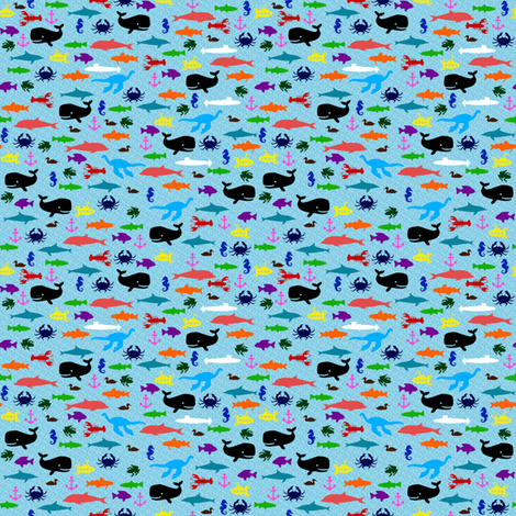 sealife fabric by sororitysister on Spoonflower - custom fabric