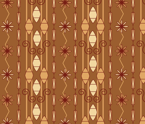 art_deco_print fabric by christine_gibson on Spoonflower - custom fabric