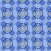 blue dots