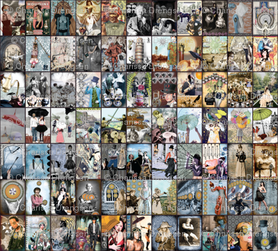 Steampunk Tarot Cards