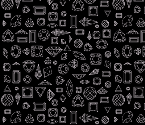 rough gem fabric by annaboo on Spoonflower - custom fabric