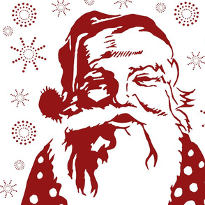 Snowflake Santa