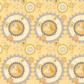 Steampunk Mosaic Time Machine -- Small version  ©2012 by Jane Walker