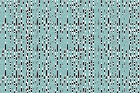 Porcupine Quills in Blue fabric by prettypenny on Spoonflower - custom fabric