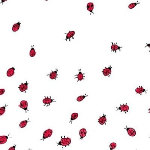 Scattered Ladybugs
