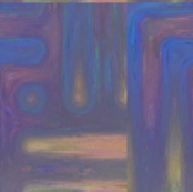 Plum and Beige Abstract Plaid © Gingezel™ 2013