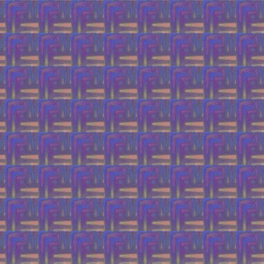 Plum and Beige Abstract Plaid © Gingezel™ 2013