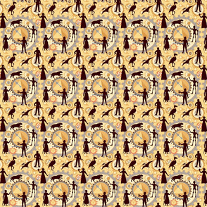 Steampunk Mosaic Time Machine -- Tiny version  ©2012 by Jane Walker