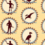 Steampunk Character Silhouettes -- Large version  ©2012 by Jane Walker