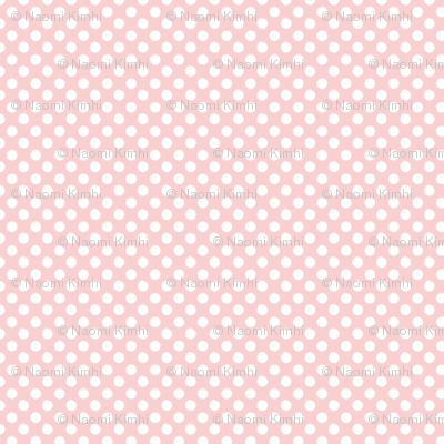 Baby Pink Polka Dots 