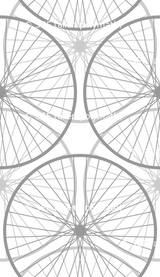the wheels on the bike ...