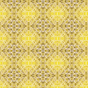 Random rope on gold foil SMALL