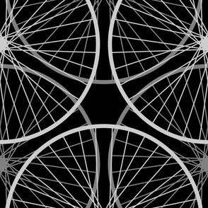 the wheels on the bike ...