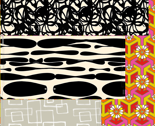 Chair Pillows + Lumbar - Poured, Drizzled, and Japanese Brush Rectangles