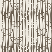 Tangled Butterflies II - Organic Lines