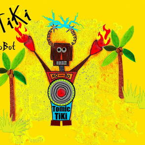 RoBoTiKi  1 yd panel