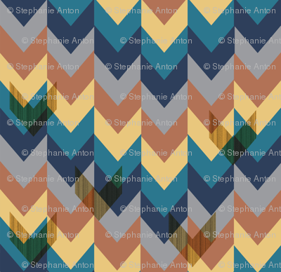 Chevrons In Repeat