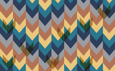 Chevrons In Repeat fabric by stephanie on Spoonflower - custom fabric