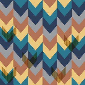 Chevrons In Repeat
