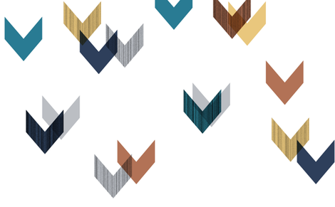 Spreading Apart Chevrons fabric by stephanie on Spoonflower - custom fabric