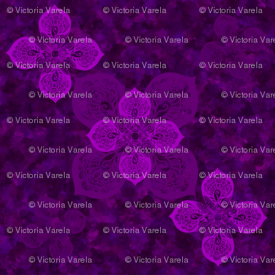 Violet flower