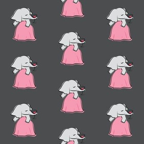 Elegant Elephant (gray)
